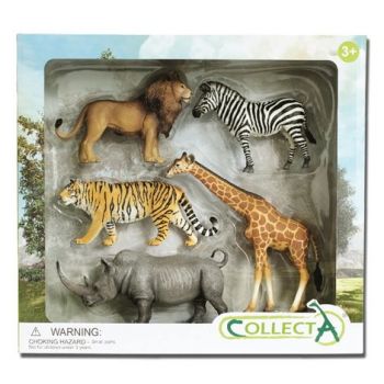 Set de 5 figurine pictate manual Jungla Africana 84213