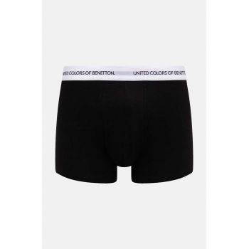 United Colors of Benetton boxeri barbati, culoarea negru