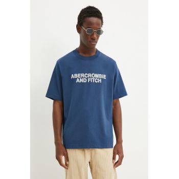 Abercrombie & Fitch tricou din bumbac barbati, cu imprimeu