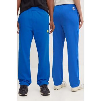 Barrow pantaloni de trening din bumbac neted, F4BWUAFP140