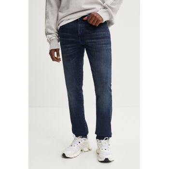 Diesel jeansi 2019 D-STRUKT L.34 PANTALONI barbati, culoarea albastru marin, A03563.0GRDJ