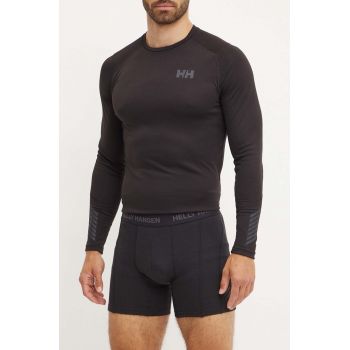 Helly Hansen lenjerie functionala Lifa Merino culoarea negru, 48353