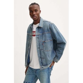 Levi's jachetă cu puf din denim de tranzitie, A8634