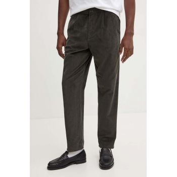 PS Paul Smith pantaloni barbati, culoarea verde, drept, M2R.801Y.N22223