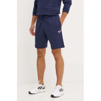 Reebok pantaloni scurti barbati, culoarea albastru marin, 100202837