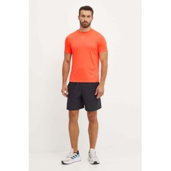 Reebok tricou de alergare Speedwick culoarea portocaliu, neted, 100205998