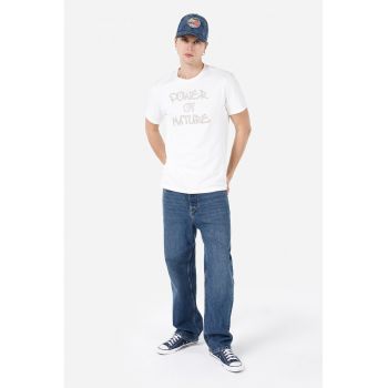 Tricou de bumbac cu text