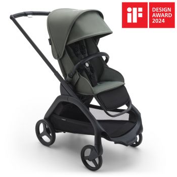 Carucior Bugaboo Dragonfly black forest green de firma original