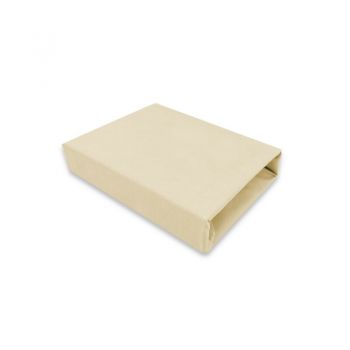 Cearceaf cu elastic MimiNu pentru patut co-sleeper Luna 84.5x50.5 cm din bumbac jersey nugat