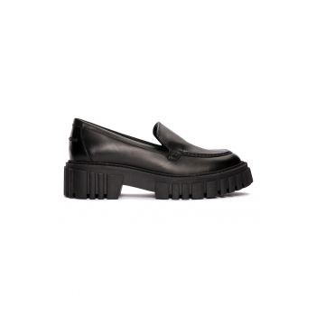 Pantofi loafer de piele cu aspect masiv Page