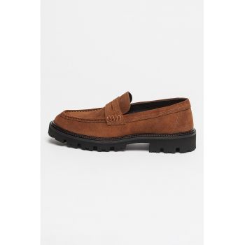 Pantofi loafer de piele intoarsa Julyo