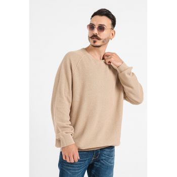 Pulover cu maneci raglan