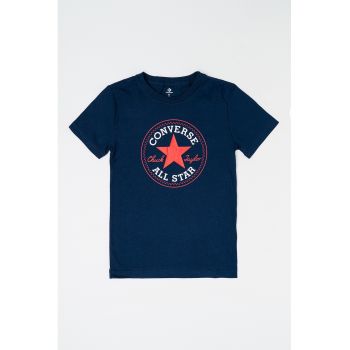 Tricou cu imprimeu logo si aplicatie Core Chuck