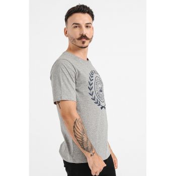 Tricou de bumbac cu imprimeu logo