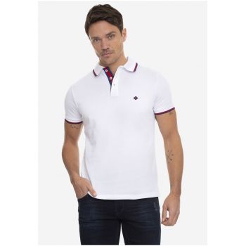 Tricou polo cu fenta cu nasturi 17729