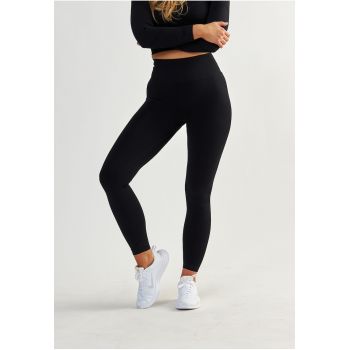 Colanti crop cu talie inalta pentru fitness