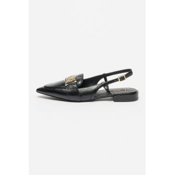 Pantofi slingback de piele Viola