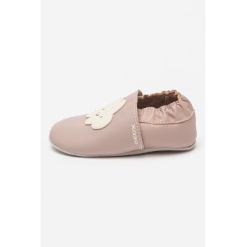 Pantofi sport slip-on de piele cu imprimeu Gloviedoo