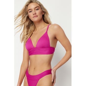 Sutien striat de baie cu bretele racerback