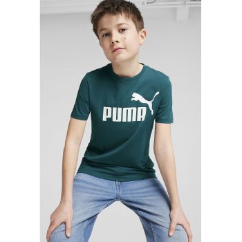 Tricou de bumbac cu imprimeu logo Essentials