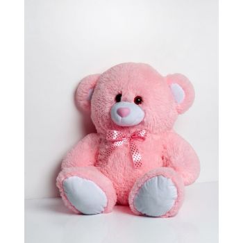 Jucarie TOMMY bear 65 cm pink