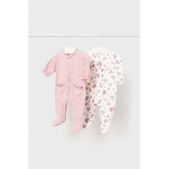 Mayoral Newborn salopeta din bumbac pentru bebelusi 2778