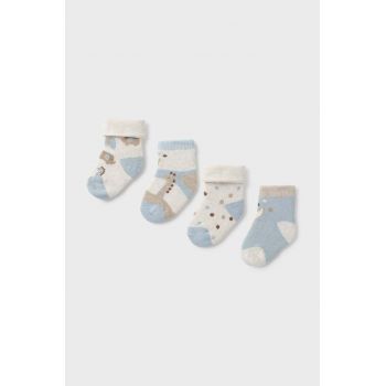 Mayoral Newborn sosete bebe 4-pack 9759