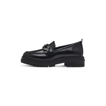 Pantofi loafer de piele ecologica