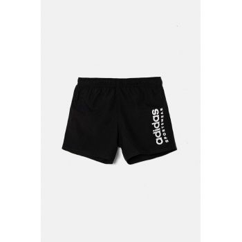 adidas Performance pantaloni scurti de baie copii ESS L CLX SHORT culoarea negru, IT2686