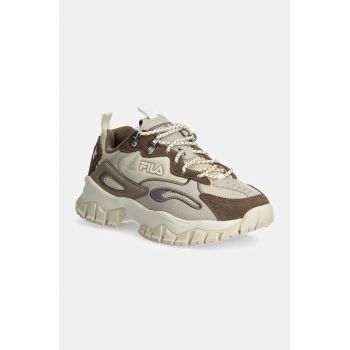 Fila sneakers RAY TRACER culoarea bej