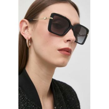 Michael Kors ochelari de soare femei, culoarea negru