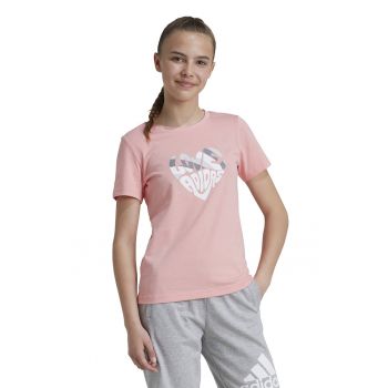 Tricou de bumbac cu imprimeu logo