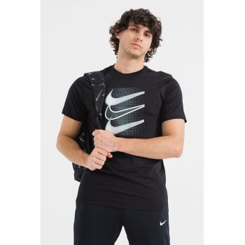 Tricou din bumbac cu imprimeu Swoosh