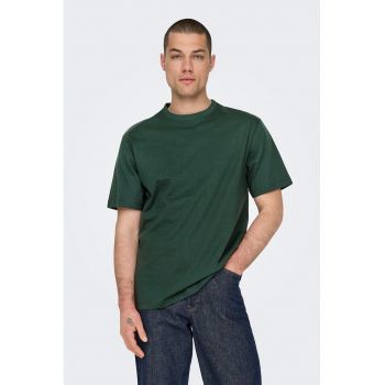 Tricou relaxed fit din bumbac organic Fred