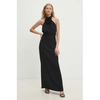 Answear Lab rochie culoarea negru, maxi, mulata