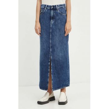 G-Star Raw fusta jeans maxi, drept