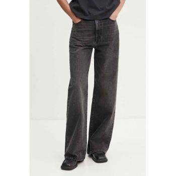 Levi's jeansi femei, culoarea negru