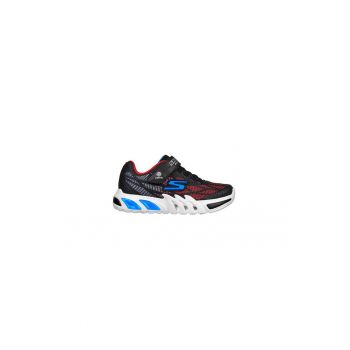 Pantofi Sport Flex Glow Elite Vorlo K 400137L-BKRB - Baieti - Negru