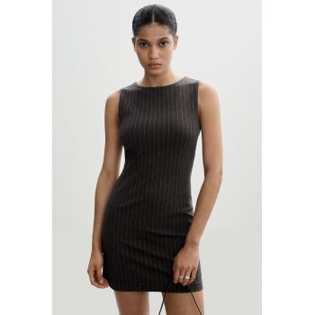 Rochie cambrata cu model in dungi Dipla