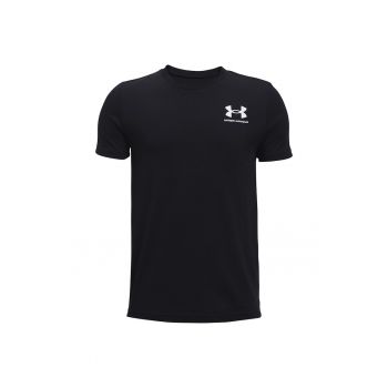 Tricou cu logo pe piept - pentru fitness Sportstyle