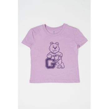 Tricou din bumbac organic cu imprimeu