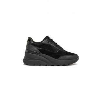 Geox sneakers D SPHERICA EC13 culoarea negru, D45WAA 0JS85 C9999