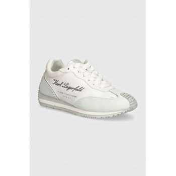 Karl Lagerfeld sneakers VELOCETTE culoarea alb, KL63914