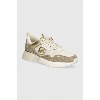 MICHAEL Michael Kors sneakers Theo culoarea auriu, 43F2THFS3D 740