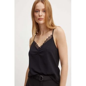 Morgan bluza OCHAL femei, culoarea negru, neted, OCHAL