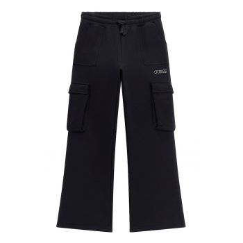 Pantaloni de trening cargo cu snur