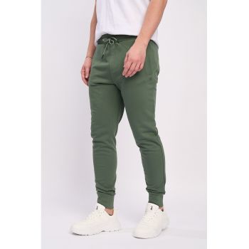 Pantaloni de trening cu snur - conici