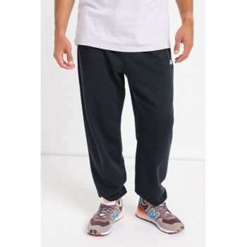 Pantaloni de trening din amestec de bumbac relaxed fit cu logo