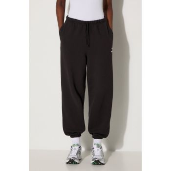 Puma pantaloni de trening din bumbac Better Classics Sweatpants culoarea negru, neted, 624234