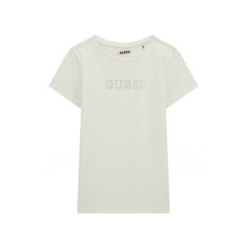 GUESS - Tricou cu strasuri